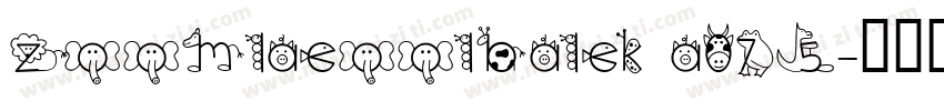 ZoomlaCoolbalck A075字体转换